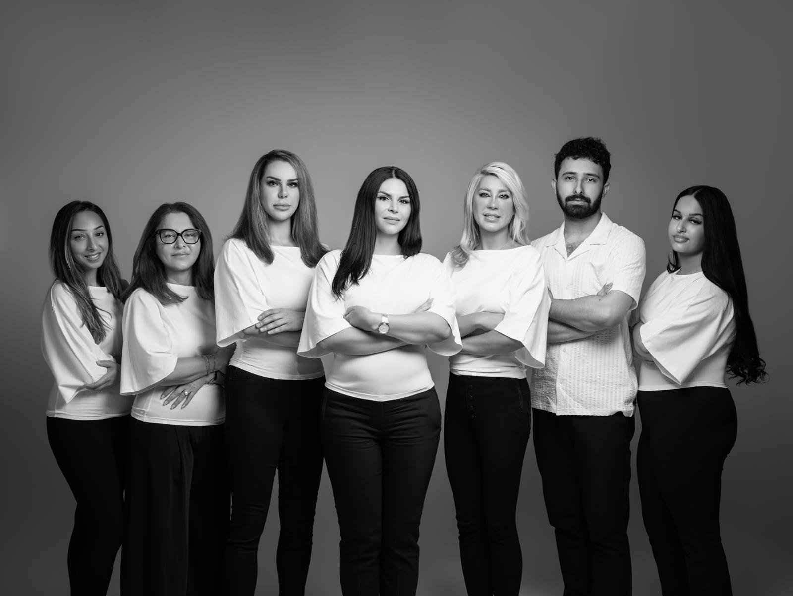 Teamet på Lemoge Clinic i Stockholm